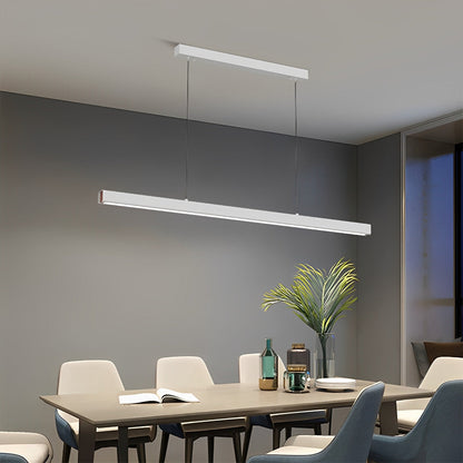 Sleek Contemporary LED Hanging Light Bar