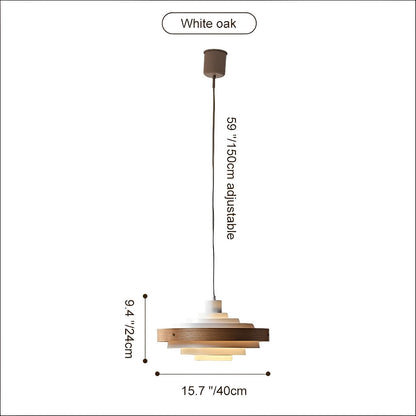 Sleek Contemporary Shade Pendant Lighting Fixture