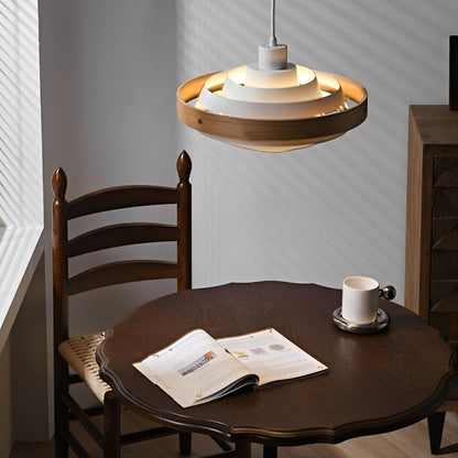Sleek Contemporary Shade Pendant Lighting Fixture