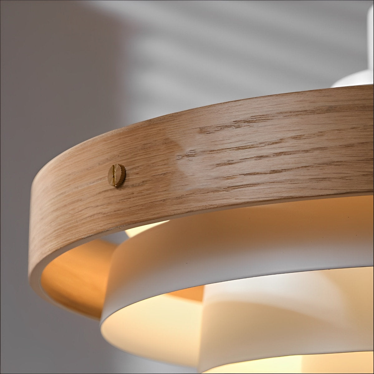 Sleek Contemporary Shade Pendant Lighting Fixture