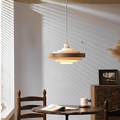 Sleek Contemporary Shade Pendant Lighting Fixture