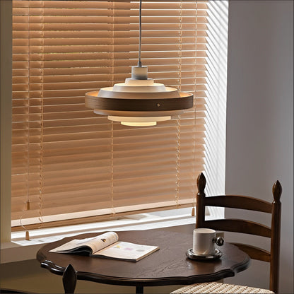 Sleek Contemporary Shade Pendant Lighting Fixture