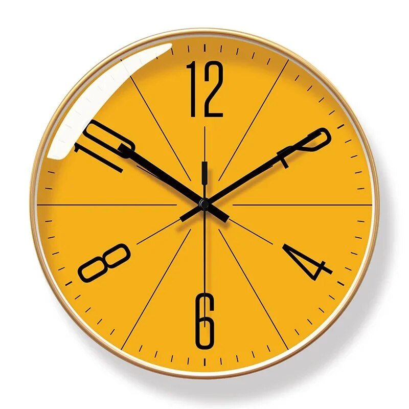 Simple Scandinavian Wall Clock