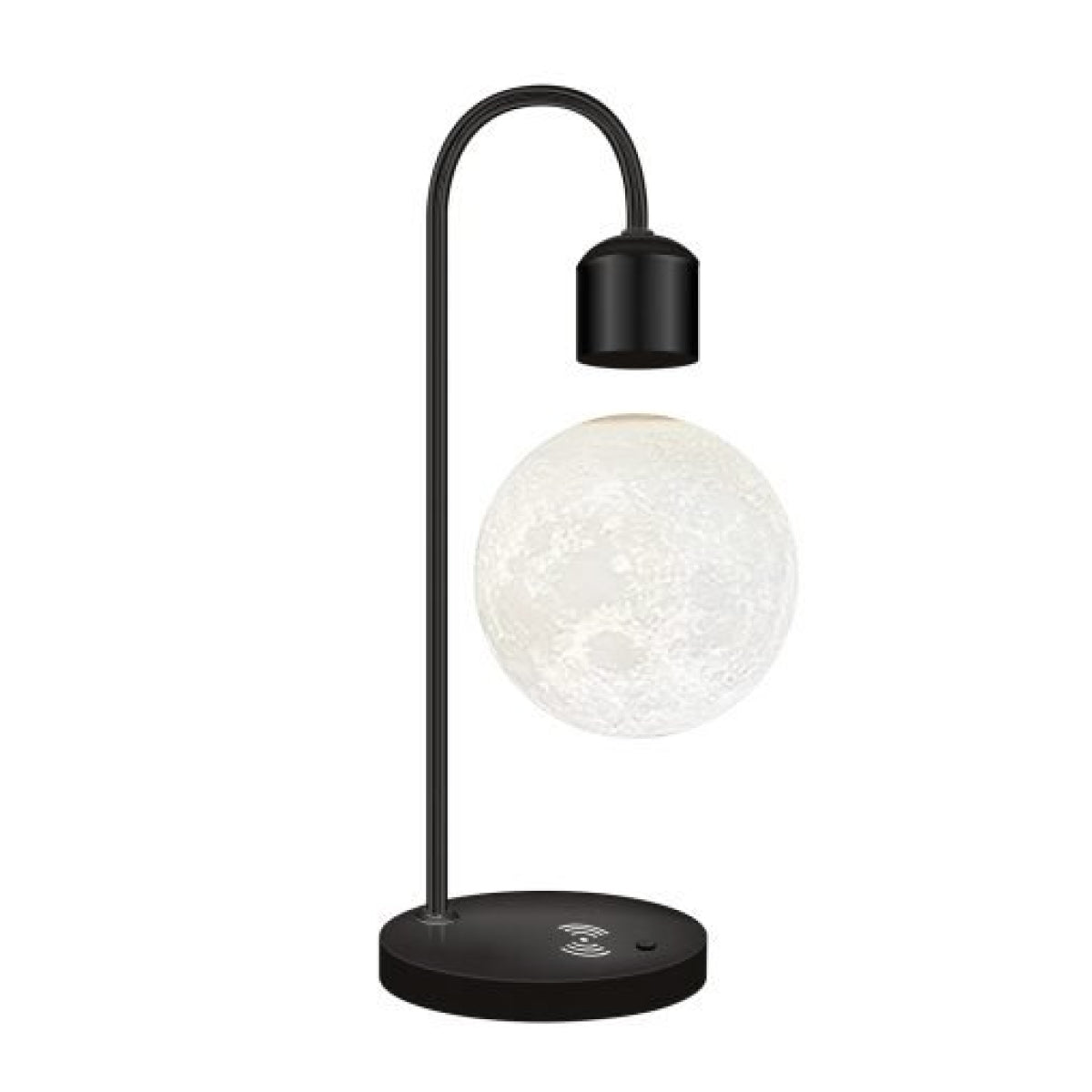 Floating Glow Moon Lamp – Wireless Phone Charging Light