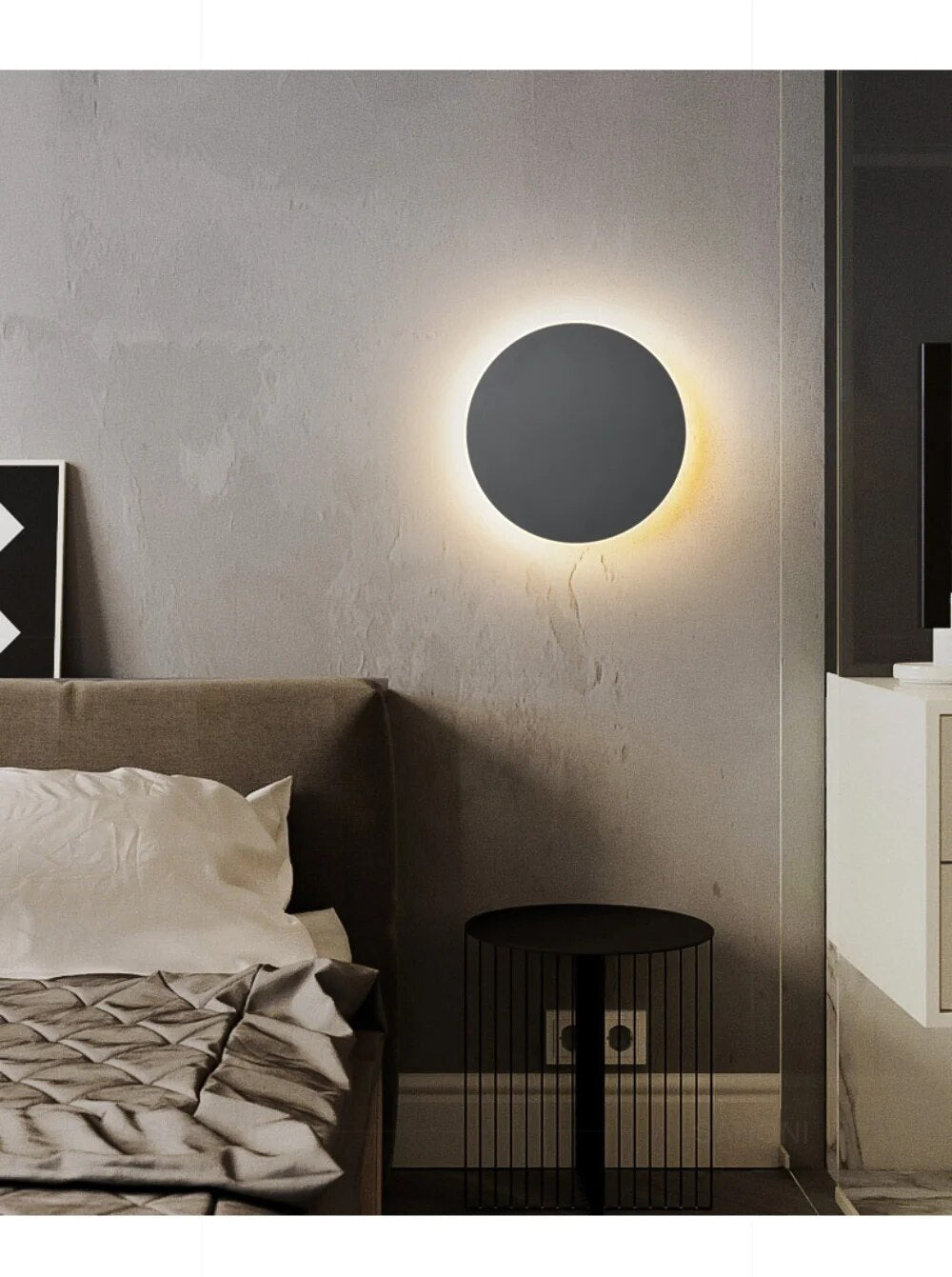 Round LED Modern Wall Lamp