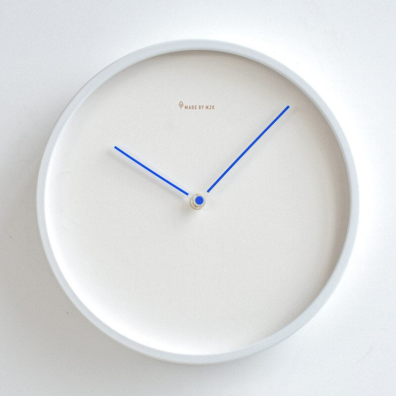 Simple Nordic Wooden Wall Clock Skara