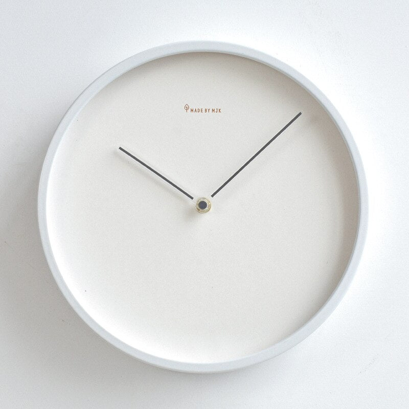 Simple Nordic Wooden Wall Clock Skara - Halri