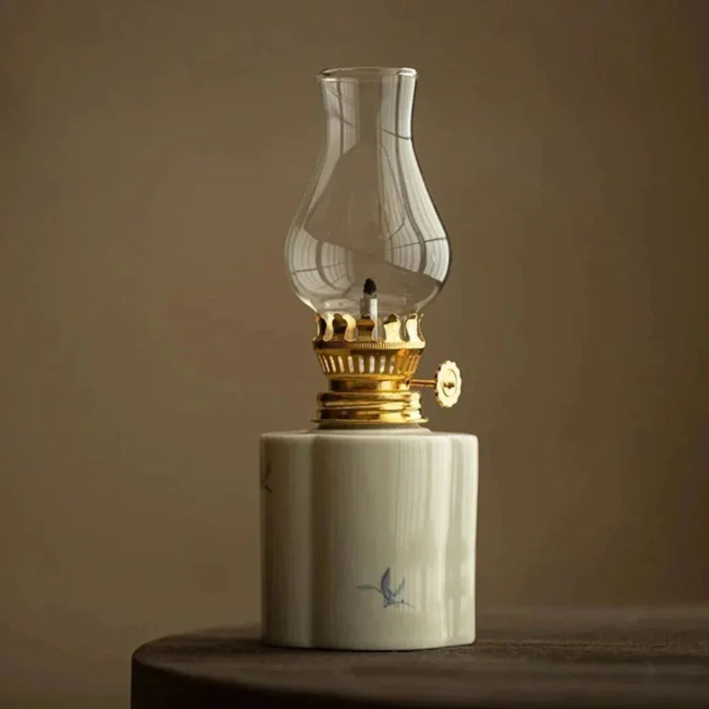 Warm Glow Outdoor Oil Lamp