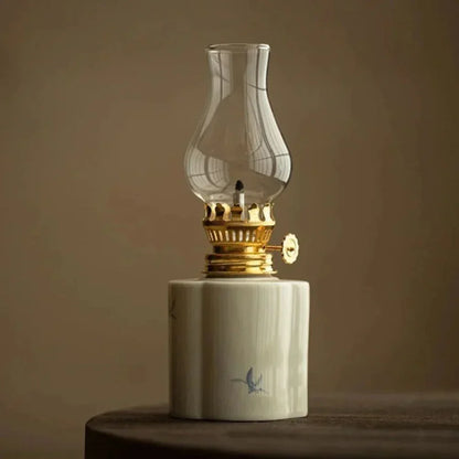 Warm Glow Outdoor Oil Lamp