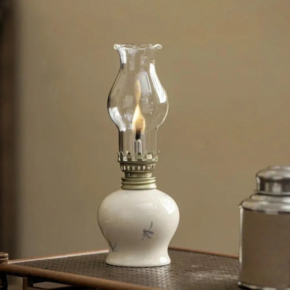 Warm Glow Outdoor Oil Lamp