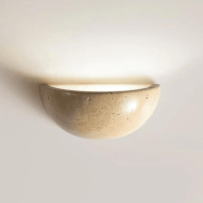 Vintage Natural Stone Wall Lamp - Halri