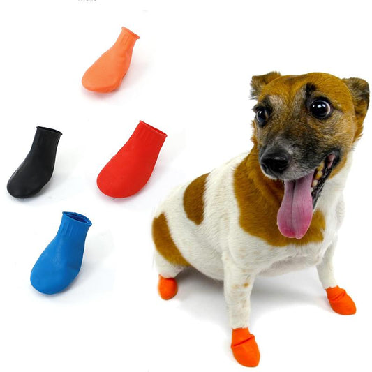 Waterproof Dog Booties with Traction and Cozy Protection - Halri
