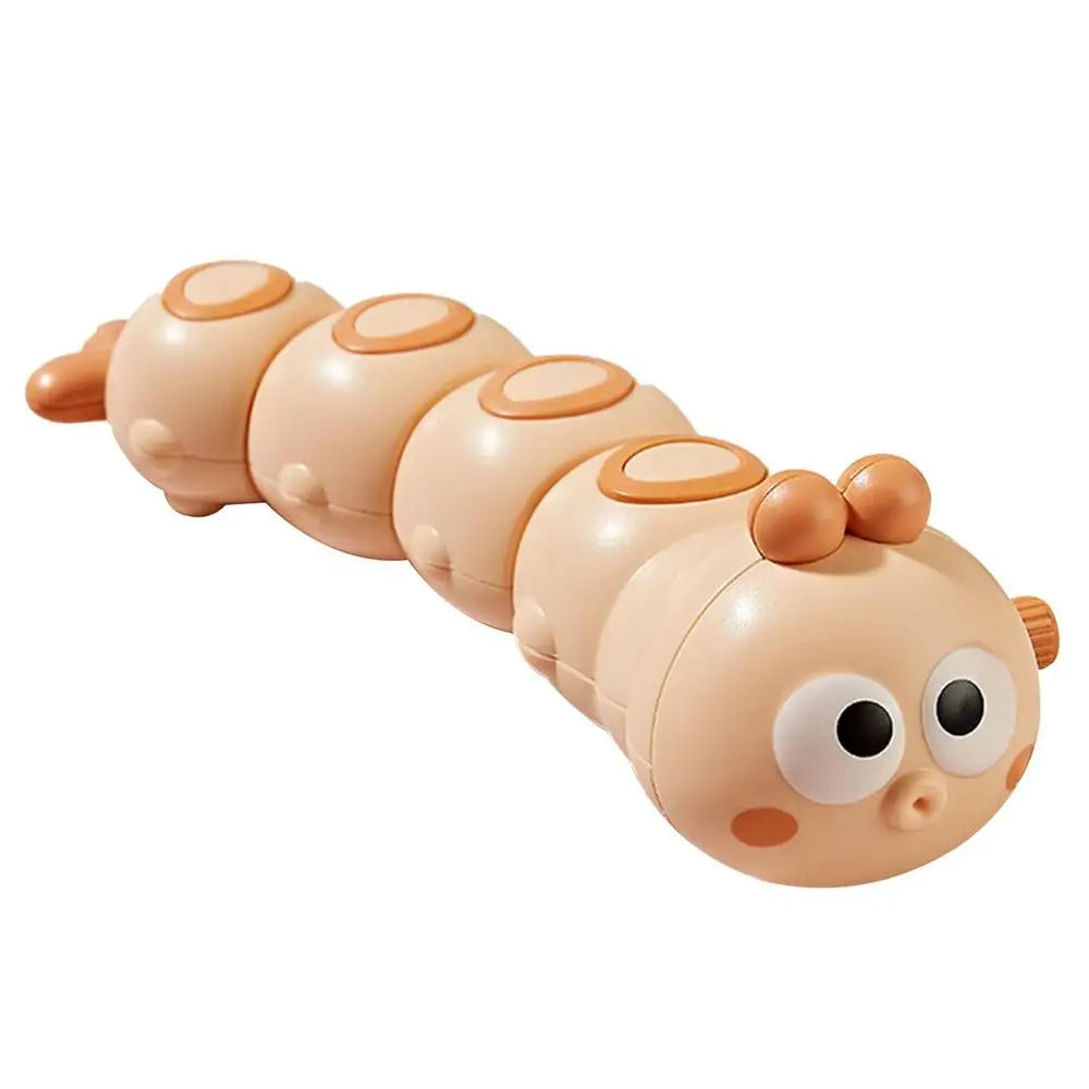 Cute Wind Up Crawling Caterpillar Toy