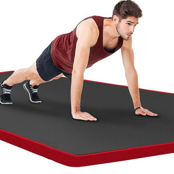 Premium Men's Extra Thick Yoga Exercise Mat - Halri