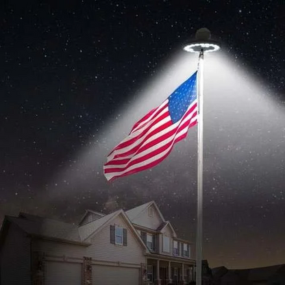 Bright Solar Powered Flag Light - Halri