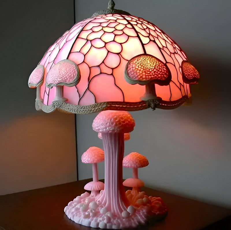 Colorful Glass Indoor Table Light