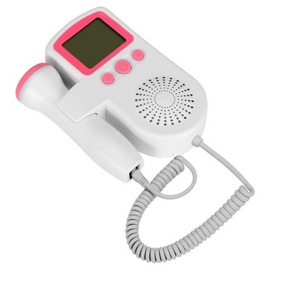 Portable Prenatal Fetal Heart Monitor with Digital Screen
