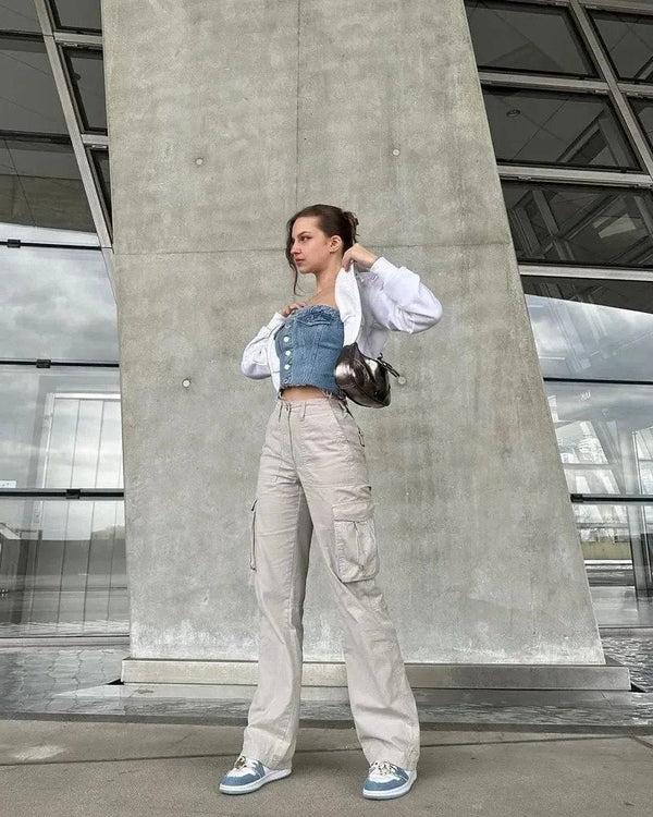 Relaxed Fit Tactical Cargo Pants