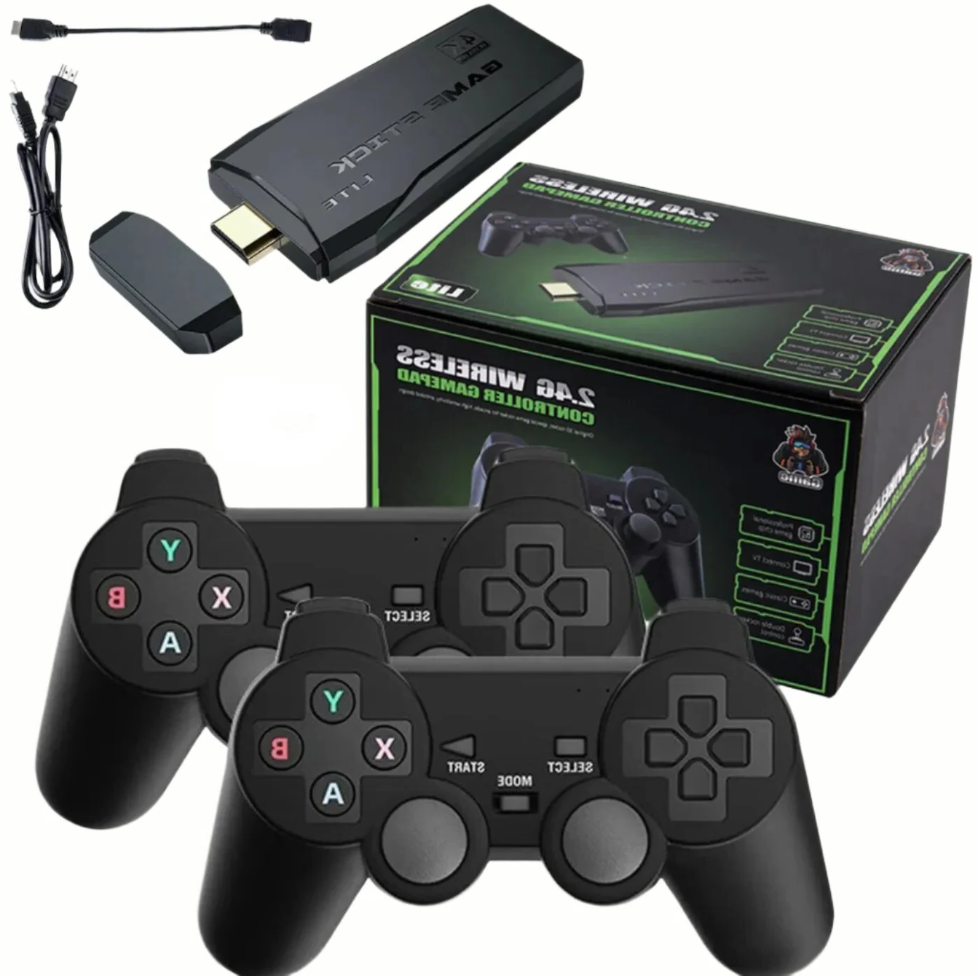 Classic Retro Game Console - 64GB HDMI TV Stick
