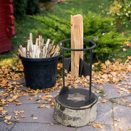 Heavy Duty Log Splitter with Protective Guard