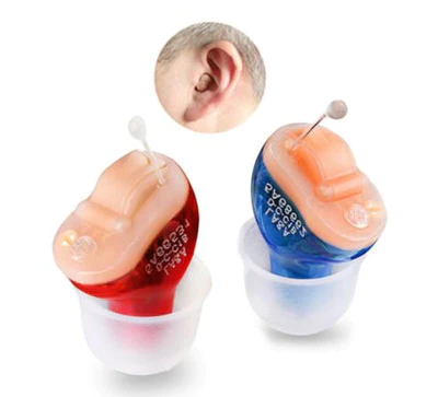 Discreet Rechargeable Behind Ear Hearing Aids Pair
