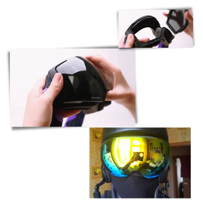 Winter Sports Goggles with Extra Lenses