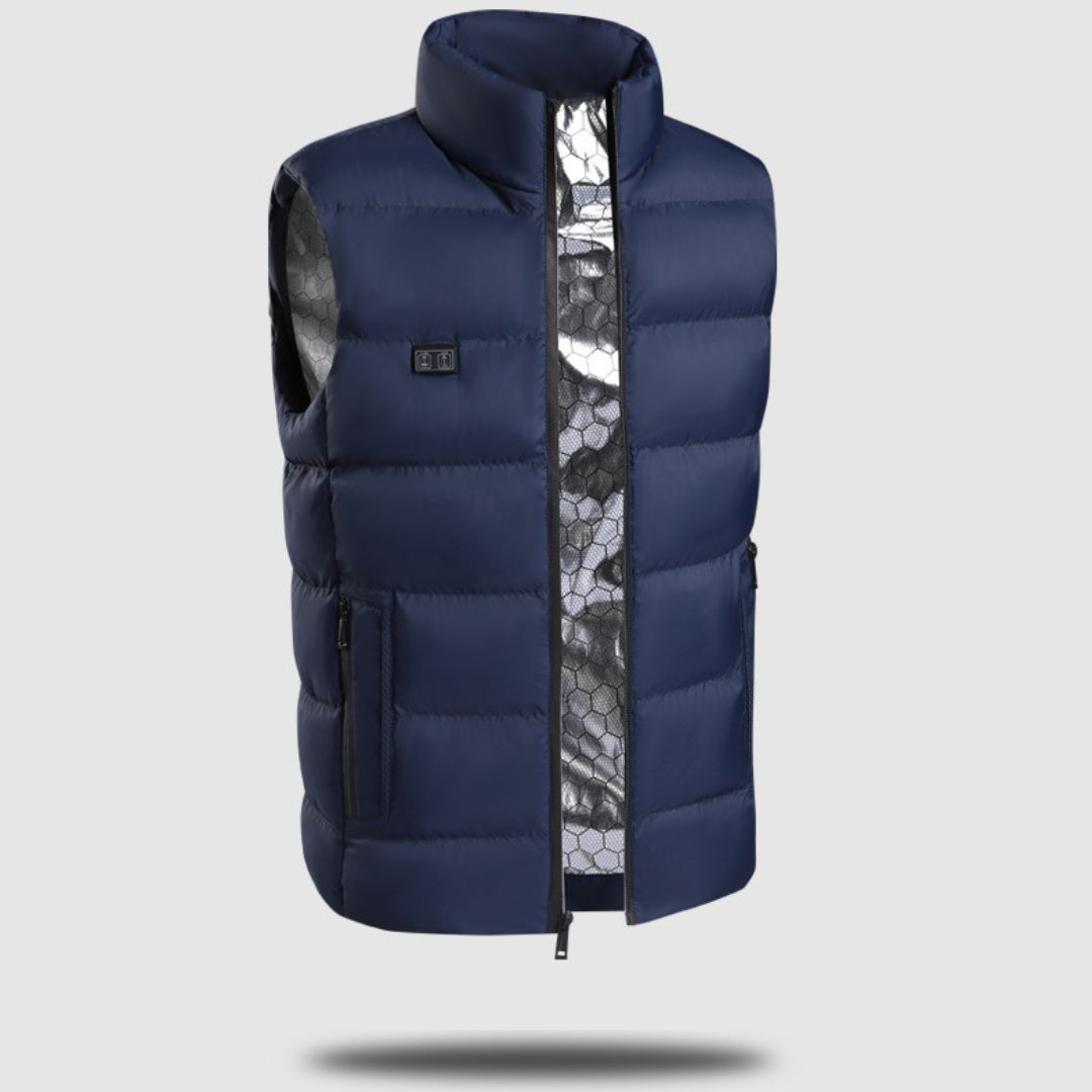 Warm Insulated Vest for Outdoor Use - Halri