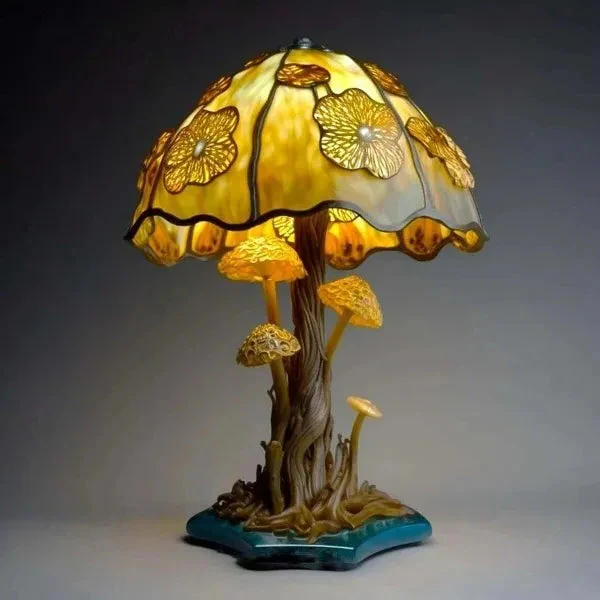 Colorful Glass Indoor Table Light