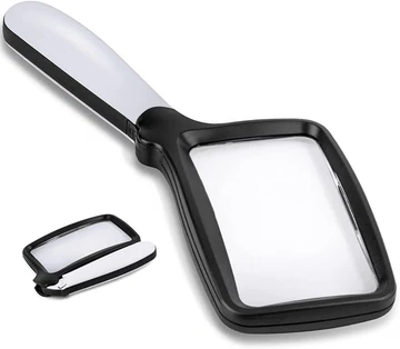 Compact LED Reading Magnifying Glass - Halri