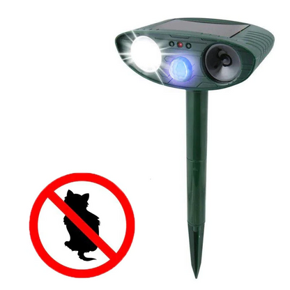Outdoor Motion Activated Animal Repellent Device