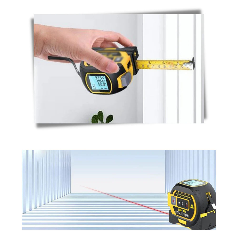 Multi-Function Digital Measuring Tape Tool