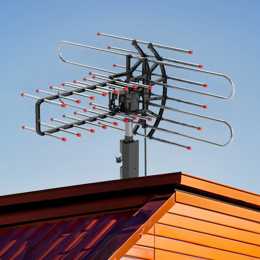 Strong Signal Outdoor HDTV Antenna with UHF VHF FM Radio - Halri