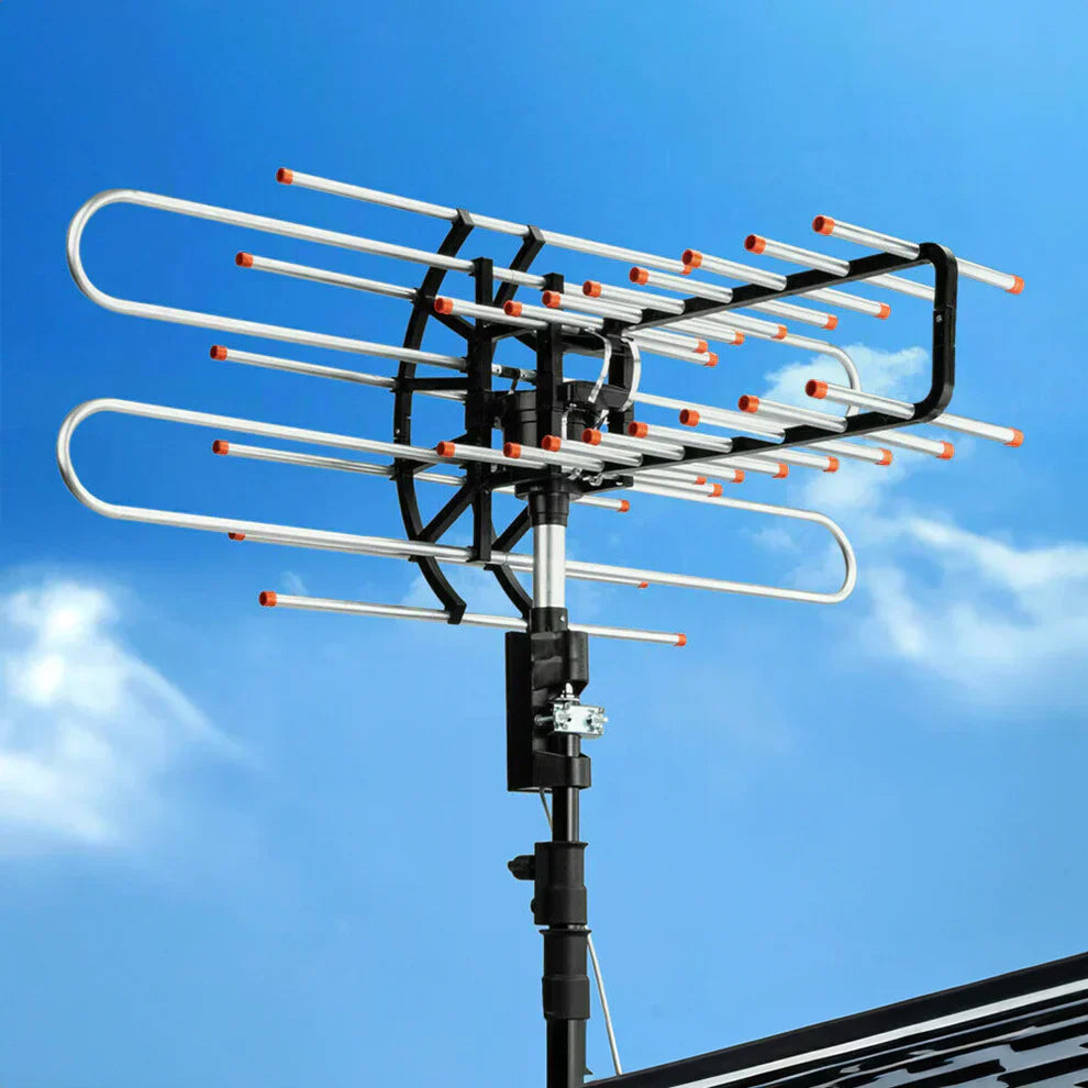 Strong Signal Outdoor HDTV Antenna with UHF VHF FM Radio