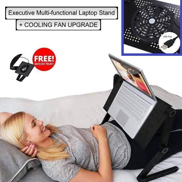 Adjustable Height Compact Laptop Desk Stand