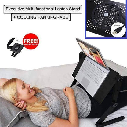 Adjustable Height Compact Laptop Desk Stand