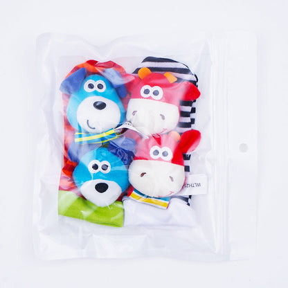 Soft Baby Socks and Teether Set