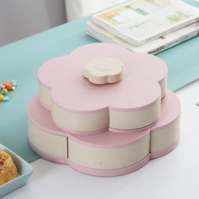 Decorative Spinning Floral Storage Container