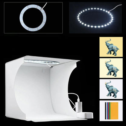 Mini LED Photo Studio Kit for Product Photos