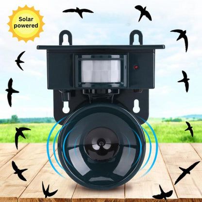 Automatic Solar Powered Bird Scarer Outdoor Repellent