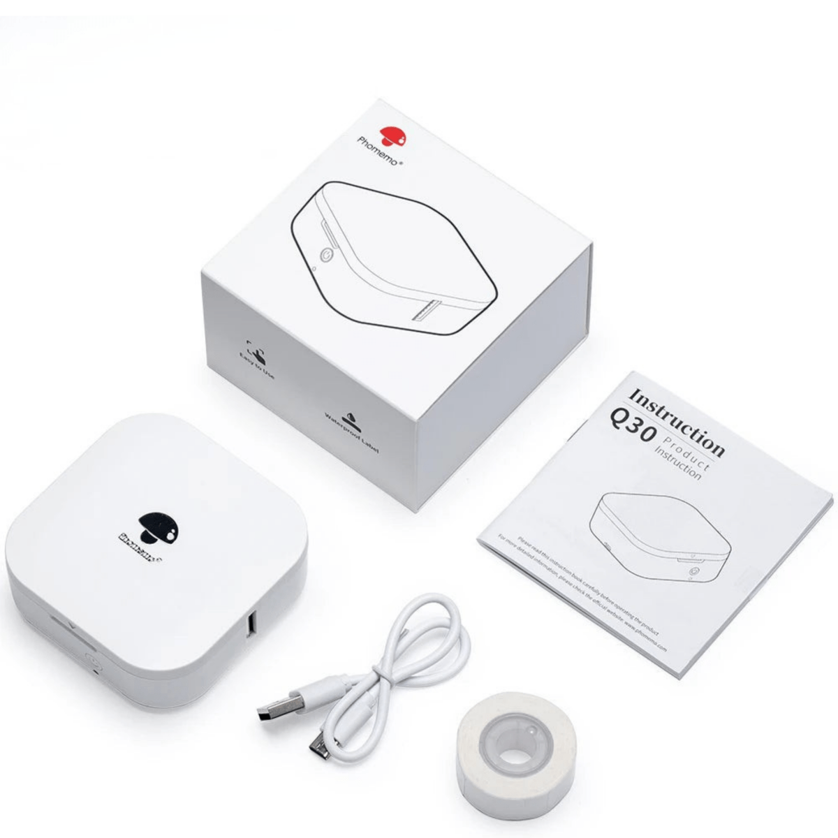 Compact Wireless Label Printer with Bluetooth Connectivity - Halri