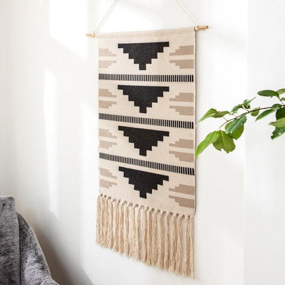 Stylish Geometric Pattern Wall Rug