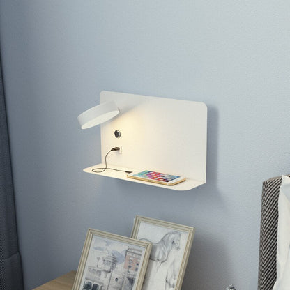Bright Bedroom LED Wall Light with USB Port