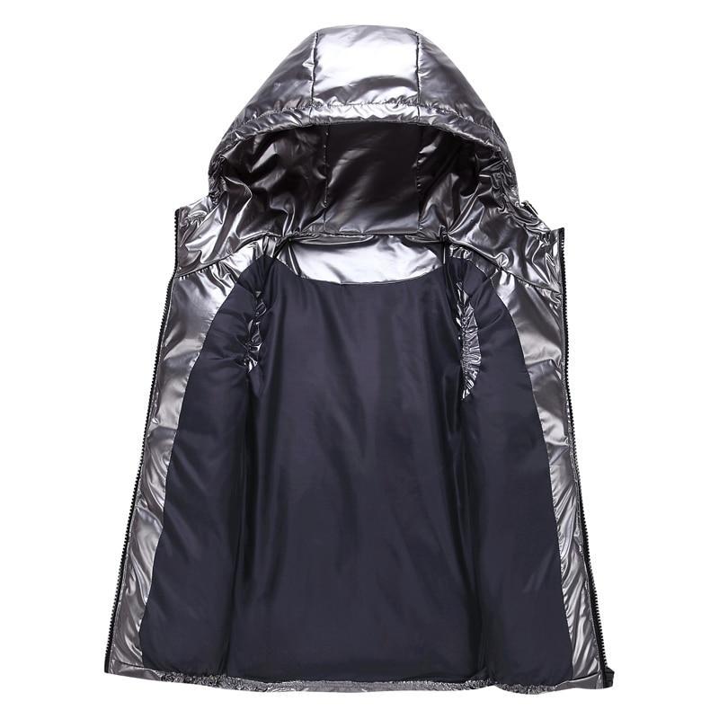 Warm Puffer Vest Zip Up Sleeveless Jacket
