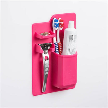 Practical Silicone Bathroom Storage