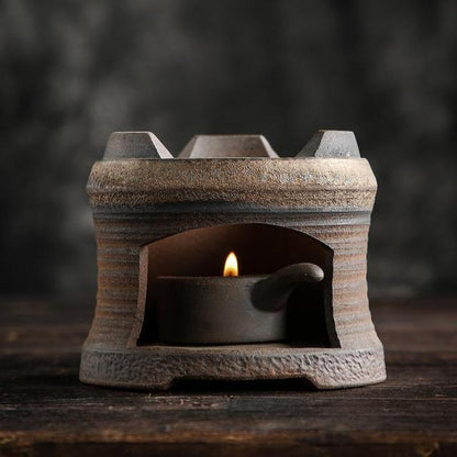 Antique Style Ceramic Teapot Cozy Holder