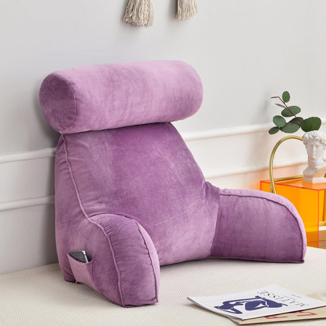 Supportive Neck Pillow with Arms & Adjustable Rest