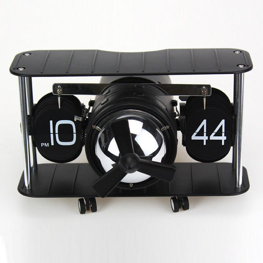 Retro Style Airplane Desk Clock - Halri