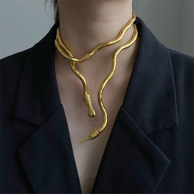 Reptile Inspired Adjustable Chic Necklace - Halri
