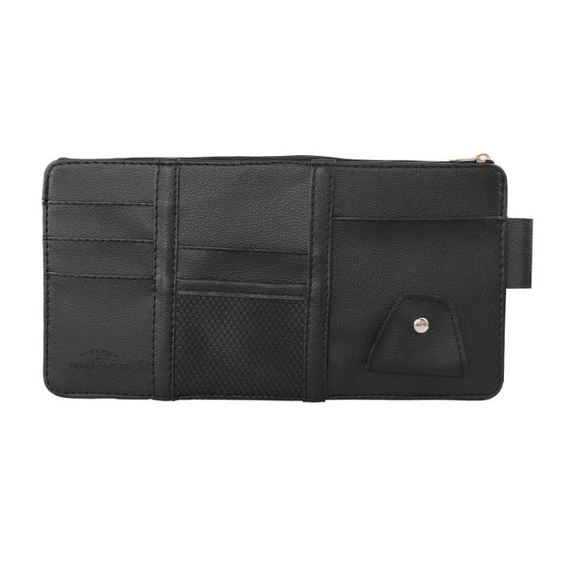 Car Sun Visor Storage Pocket