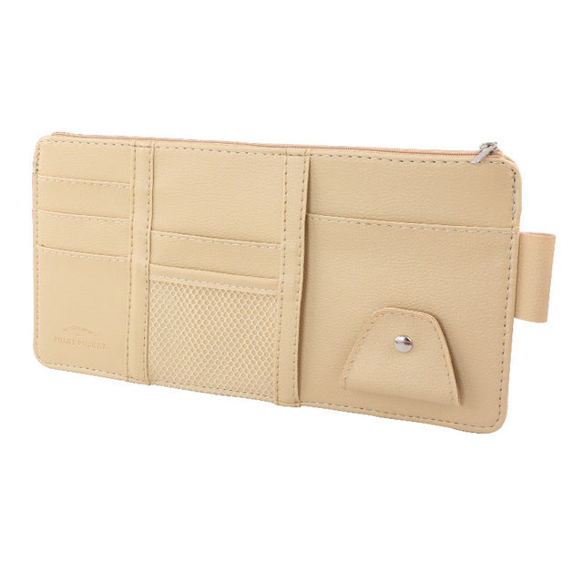 Car Sun Visor Storage Pocket - Halri